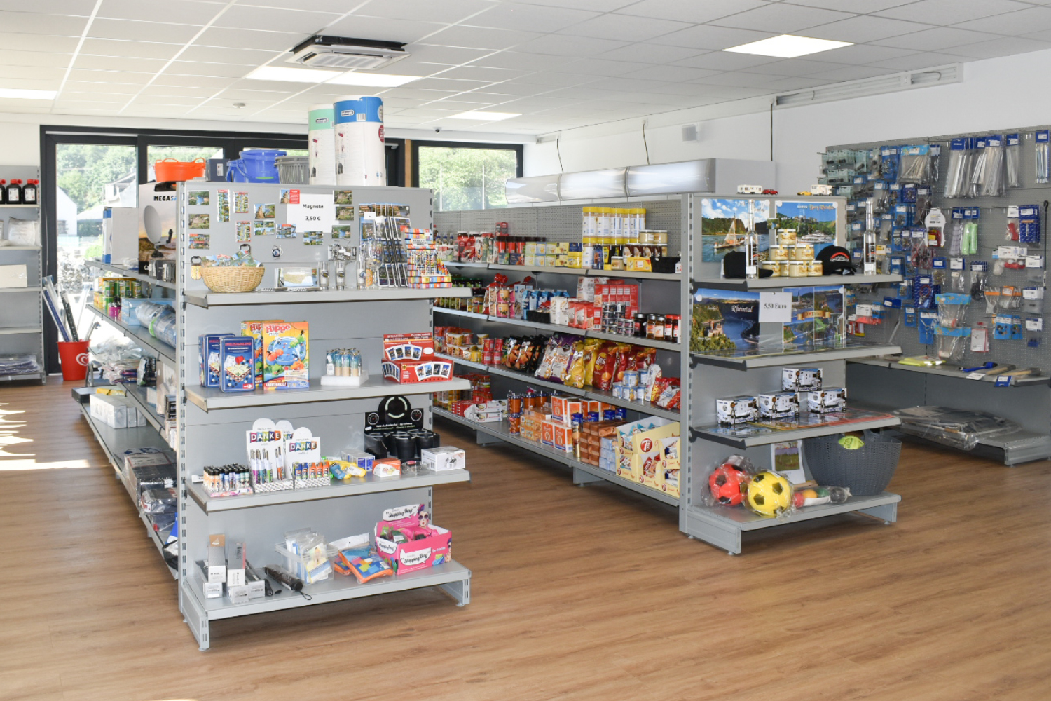 Unser Campingshop